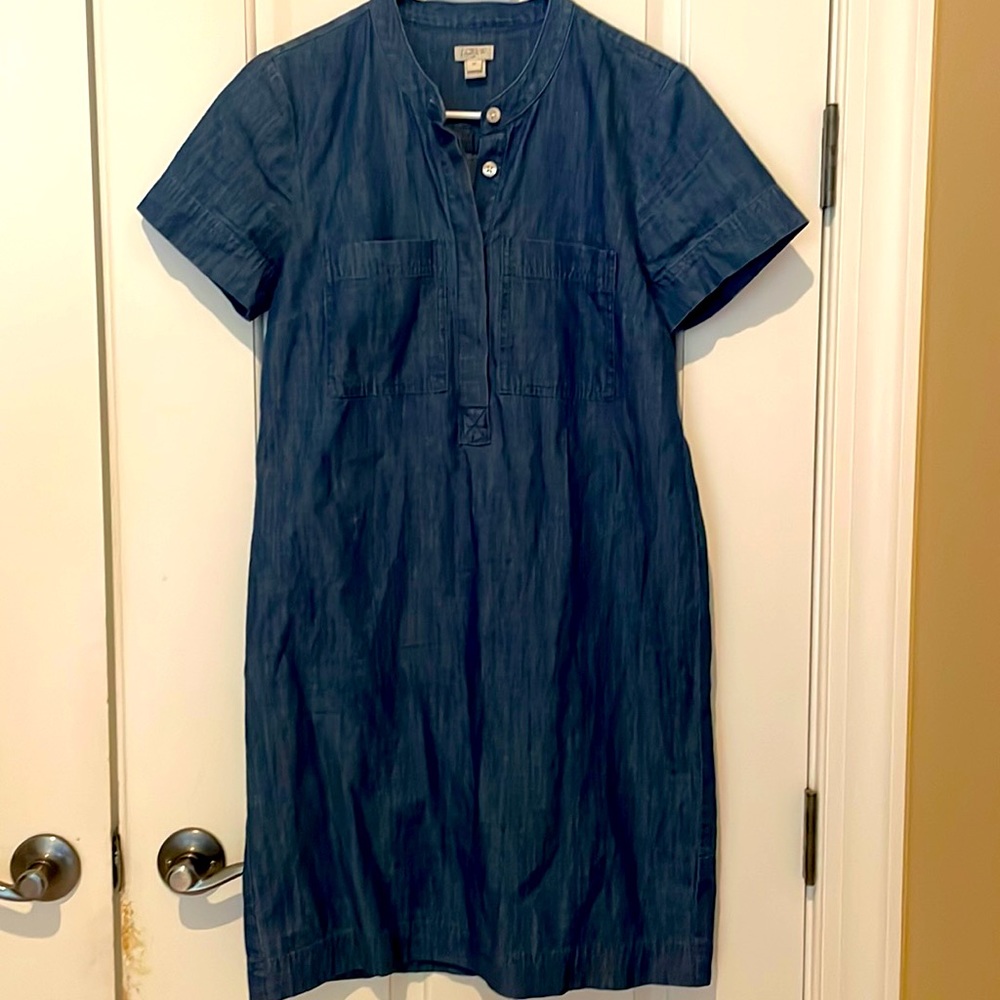 J Crew chambray dress